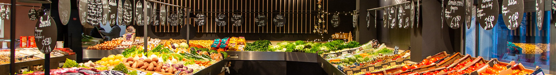 Rénovation d'un commerce de fruits et légumes sur Grenoble